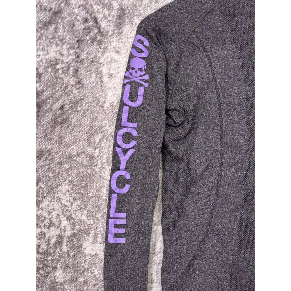 Lululemon Shirt 6 Womens Run Swiftly Soul Cycle Long Sleeve Running Top